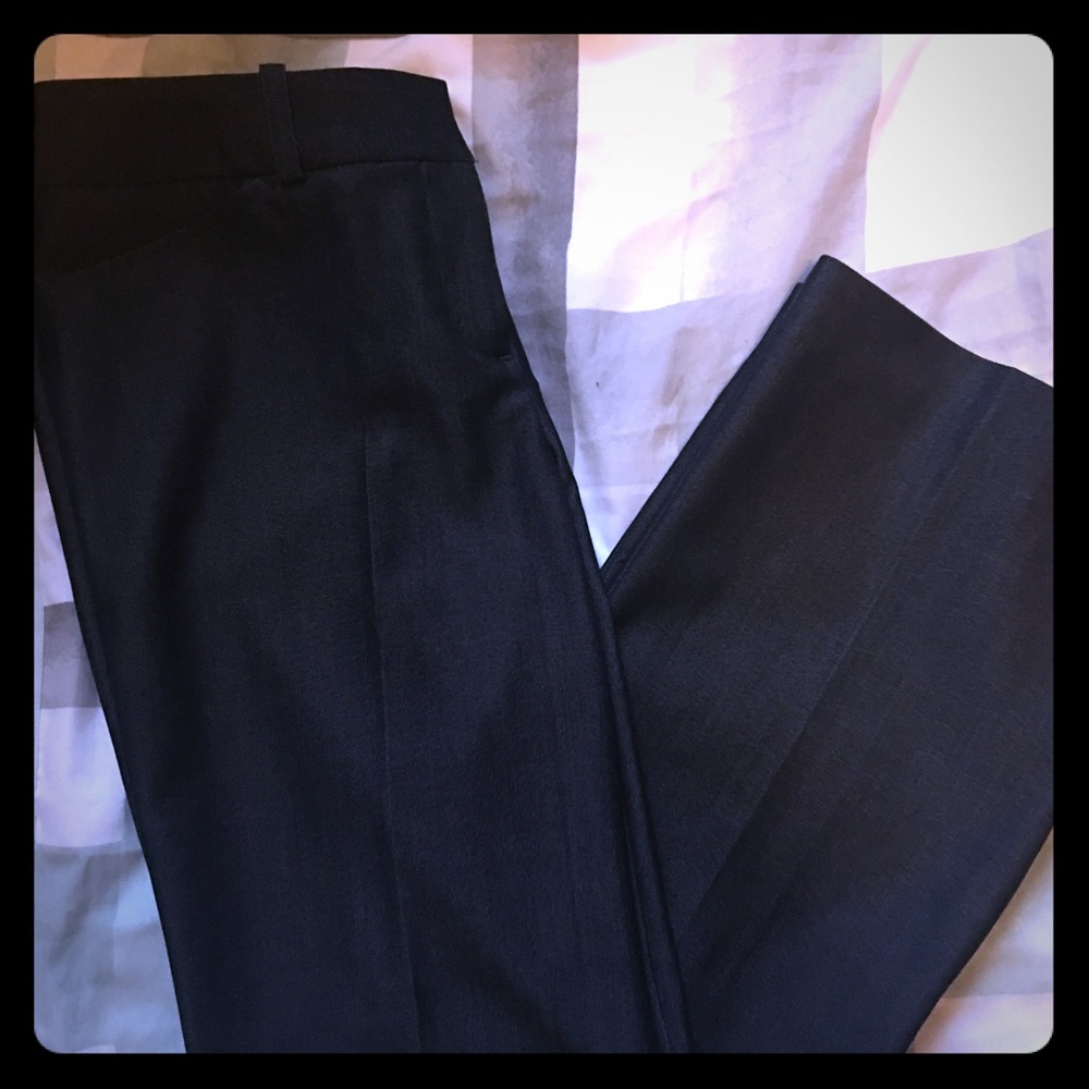 NWT Worthington 4P Navy Metallic Dress Pants